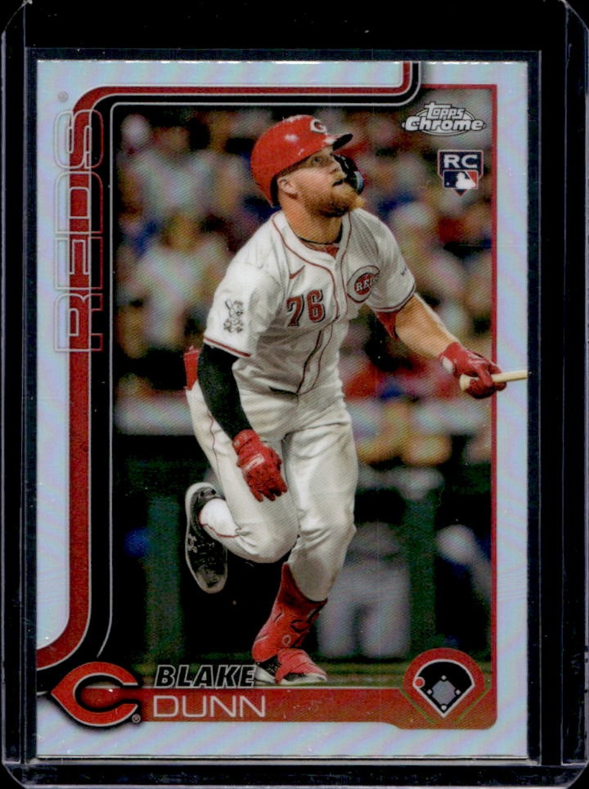 2025 Topps Chrome Blake Dunn RC Refractor Rookie #161 Reds
