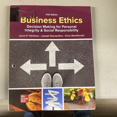Loose Leaf for Business Ethics by Joseph R. DesJardins, Laura P. Hartman and...