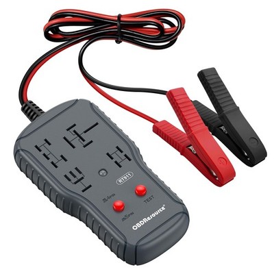 OBDResource Relais Tester 12-24V, 4 Pin/5Pin Auto Erkennung schwarz