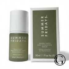 NIB Summer Fridays Dream Oasis Deep Hydration Face Serum 30 ml 1 fl oz