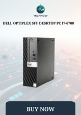 DELL OPTIPLEX SFF DESKTOP PC I7-6700 32GB DDR4 RAM 1TB SSD WIFI WINDOWS 11
