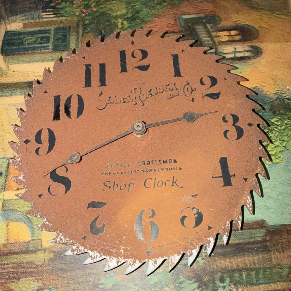 Craftsman Saw Blade Clock for sale | eBay