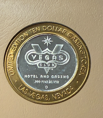 ラスベガス $10 シルバーストライク LAS VEGAS CLUB LAS VEGAS CLUB $10 CASINO STRIKE .999 SILVER | eBay