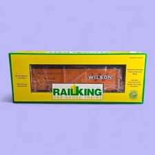 MTH 70-78005 G Gauge RailKing One Gauge Wilson Car Lines 40' Reefer Car