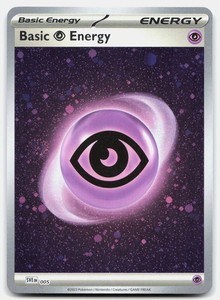 Basic Psychic Energy 013 Scarlet & Violet Energies Holo