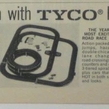 Tyco HO Scale Model Train Advertisement 1966 Collectible Vintage Print Railway