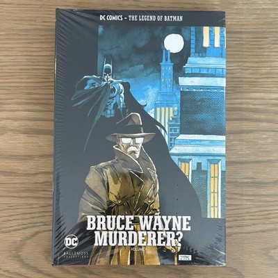 Batman Bruce Wayne Murderer? Vol. 1 Hardcover DC Eaglemoss BRAND NEW SEALED