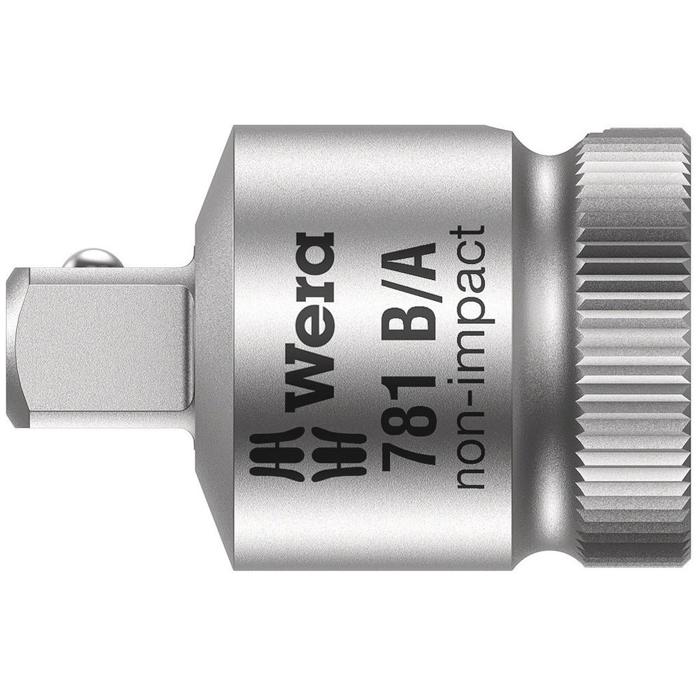 Wera 781 B 3/8"" Connection parts, 781 B/A x 1/4 x 27mm x 3/8""
