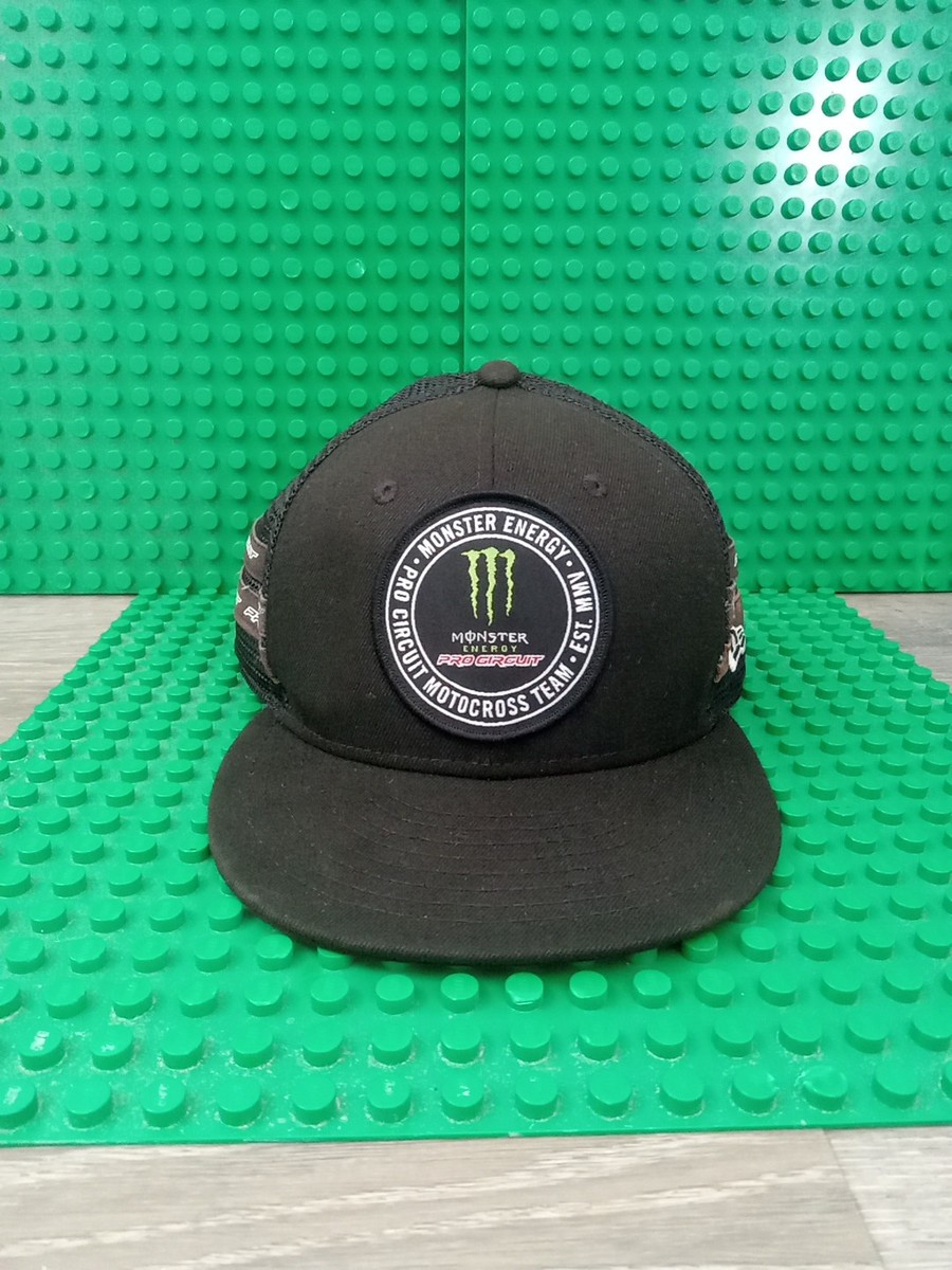 Monster Energy Pro Circuit Kawasaki 9Fifty New Era Trucker Hat Snapback