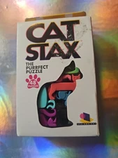 Brainwright Cat Stax the Purrfect Puzzle Strategy Brainstorming Game
