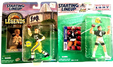 Brett Favre & Bart Starr NFL Starting Lineup