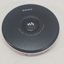 Sony Walkman D-FJ003 Black Digital AM/FM CD-R/RW Portable Compact CD Player