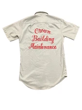 Vintage 60s Big Mac Chain stitch Button up Medium USA 