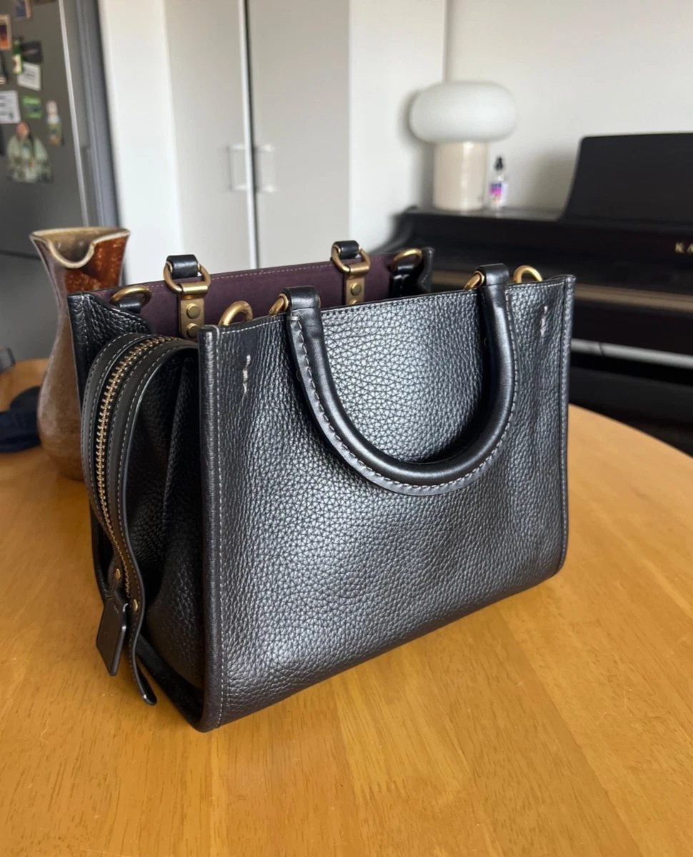 Coach Rogue Leather Exterior Crossbody Bags & Handbags for Women