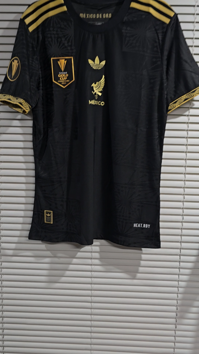 Mexico National Team - Gold Black 25 - 2XL (Run Small) Slim | eBay