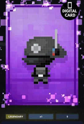 10cc IMPERIAL GUNNER ARCADE W2 8-BIT PURPLE LEGENDARY Topp Star Wars Card Trader