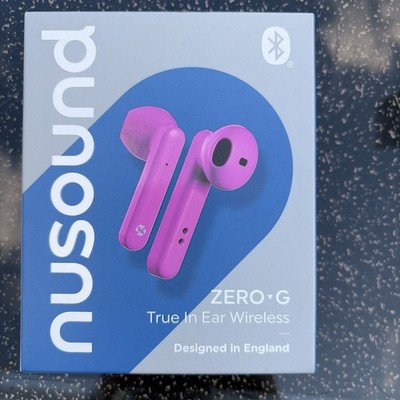 Nusound Acoustics Zero G In-Ear TWS Ohrhörer pink neu versiegelt