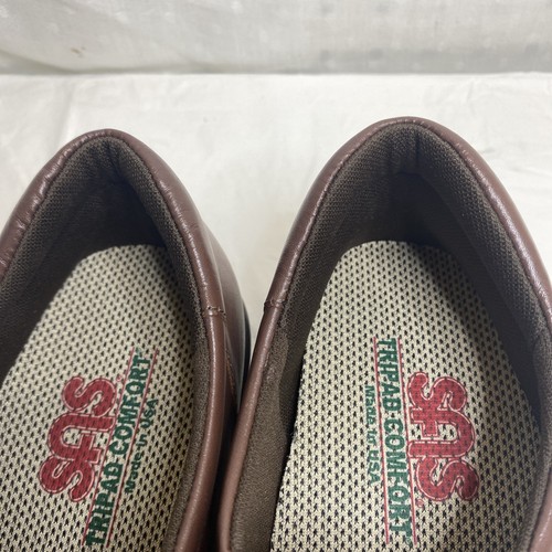 SAS Viva Skórzane buty wsuwane Damskie 7,5W Brązowe Tripad Comfort USA - Zdjęcie 6 z 16