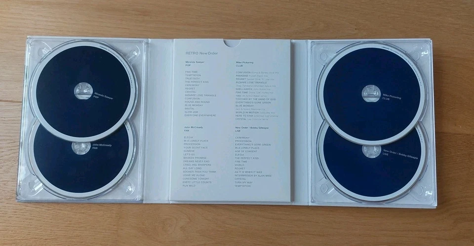 NEW ORDER - RETRO (BOX SET) / 4 CDs / 72 S. Booklet/ UK press/ Warner Music 2008 - Bild 2 von 4