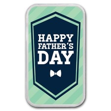 1 oz Silver Colorized Bar - APMEX (Happy Father