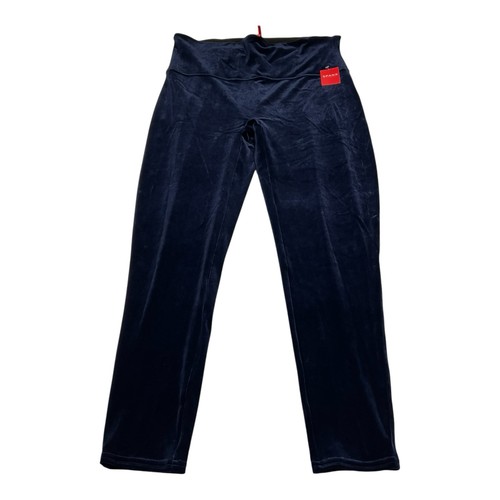SPANX By Sara Blakely Women's Navy Blue Velvet Leggings Size 3X/3TG (A294512)NWT - Picture 1 of 10