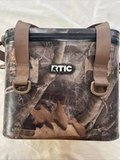 RTIC SoftPack 8 Kanati Camo Portable Insulated Lunchbox Cooler