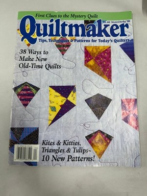 Quiltmaker Magazine March April 1998 No. 60 Quilting Patterns Crafts Hobbies