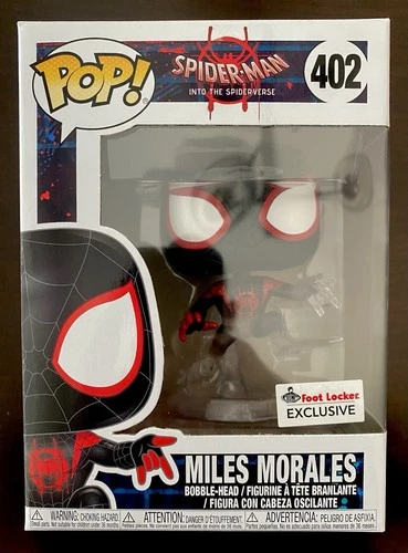 Funko Pop! 402 Marvel Miles Morales Foot Locker Exclusive Figure