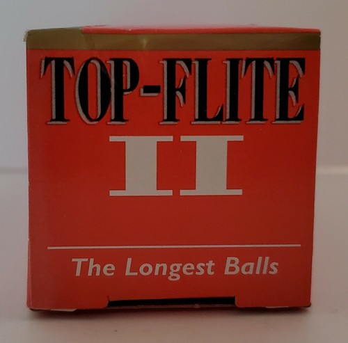 Vintage 1996 Top Flite II Golf Balls Brand New in Sleeve of 3 Balls - Picture 5 of 6