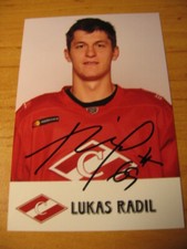 Lukas Radil - Spartak Moskva - Czech Republic - SIGNED PHOTO - en