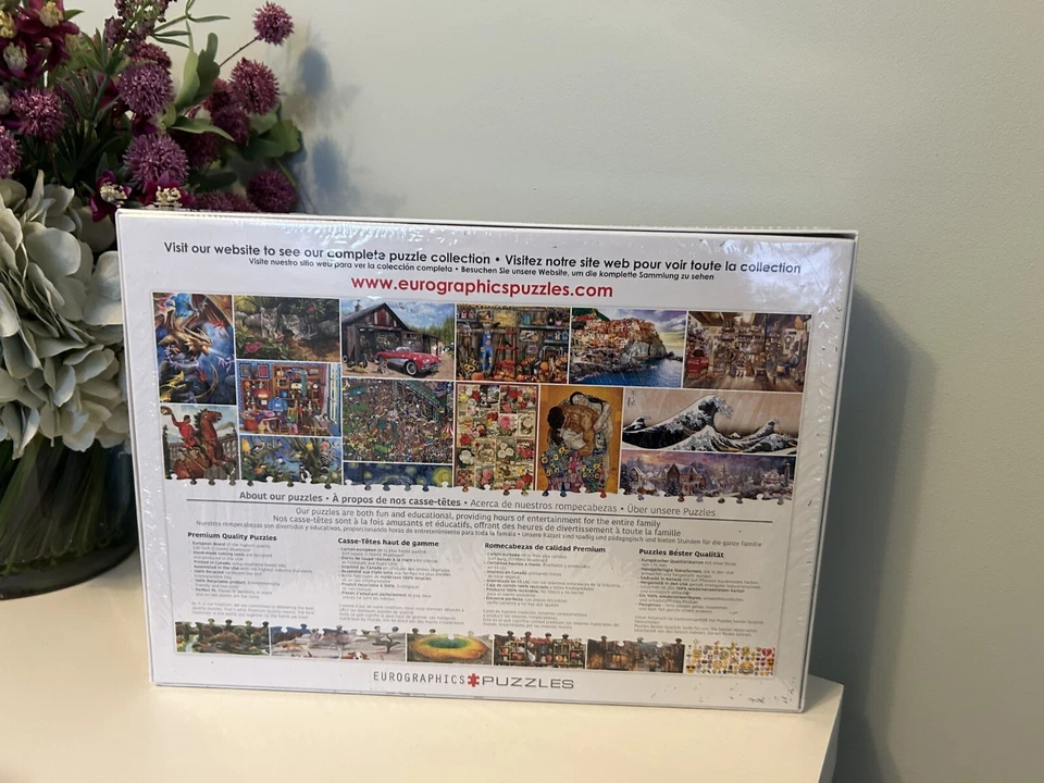 Eurographics Inc Colores del Mundo - Paraguas Asiáticos de Papel al Óleo: 1000 Piezas, Nuevo en Caja Foto 3 de 4