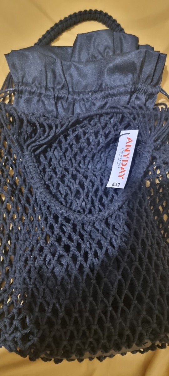 Jhon Lewis Black Shopper Bag UK