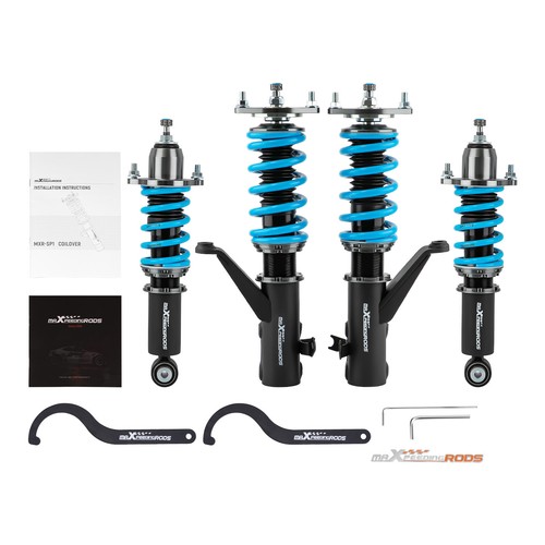 MaXpeedingrods Coilover Struts Shocks For Honda Integra DC5 01-06 Height Adjust - Picture 1 of 12