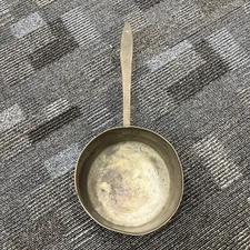 ANTIQUE VINTAGE ALL COPPER SAUCE PAN POT UNBRANDED / NO MAKER MARK 2.5lb