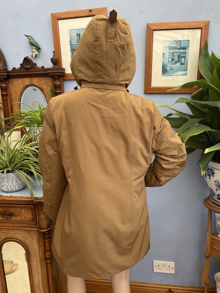 Centigrade Brown Padded Waterproof Coat Winter Jacket Parka Size M eBay
