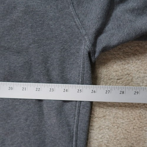Nike Hoodie Men's 2XLarge Gray Hooded Sweatshirt Distressed - Picture 9 of 12