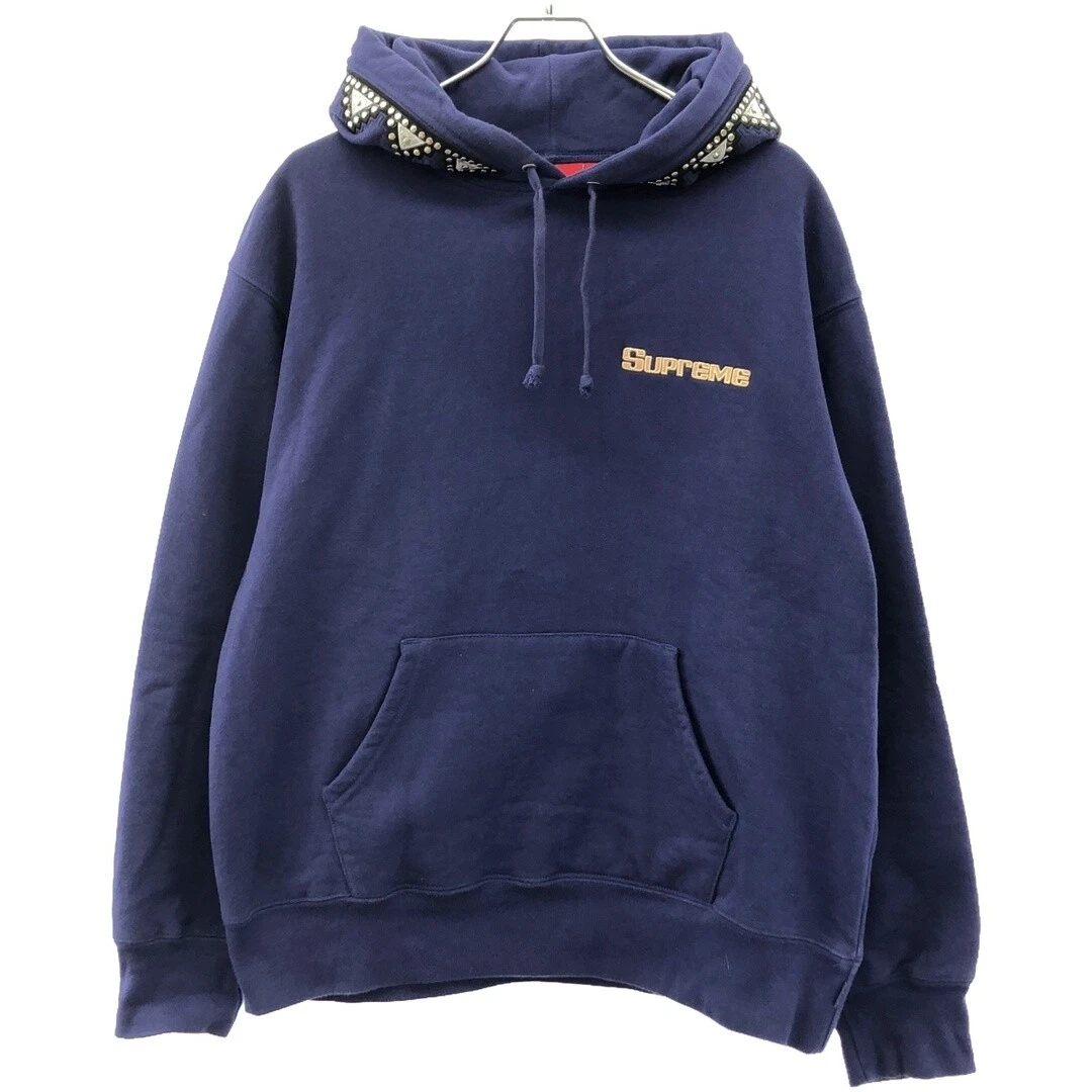Sweat à capuche clouté pharaon Supreme 20AW sweat multi clous sweat d'occasion MESC 0
