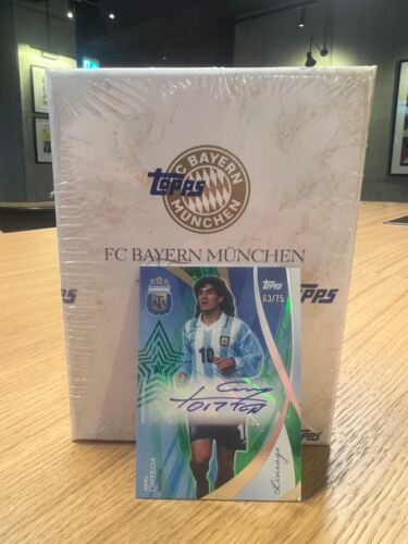 Topps 2024 Lineage Argentina Ariel Ortega 63/75 auto soccer Legend card