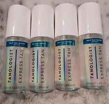 4 TANOLOGIST Self Tan Water EXPRESS TAN Vegan Clean Organic MEDIUM 3.3 fl oz