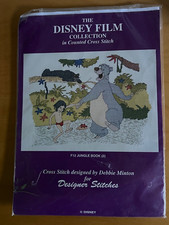 F12  Discontinued Disney counted cross stitch kit  Jungle Book 2