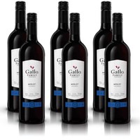 Gallo Merlot, Trocken, Sortenreines Weinpaket (6X0,75L)