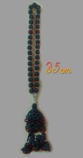 Handmade Beads Gemstone With the Wonderful Red and Black Color 35CM Long