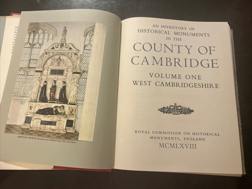 West Cambridgeshire; Historical Monuments Royal Commission Inventory (1968-1st) - Picture 4 of 13