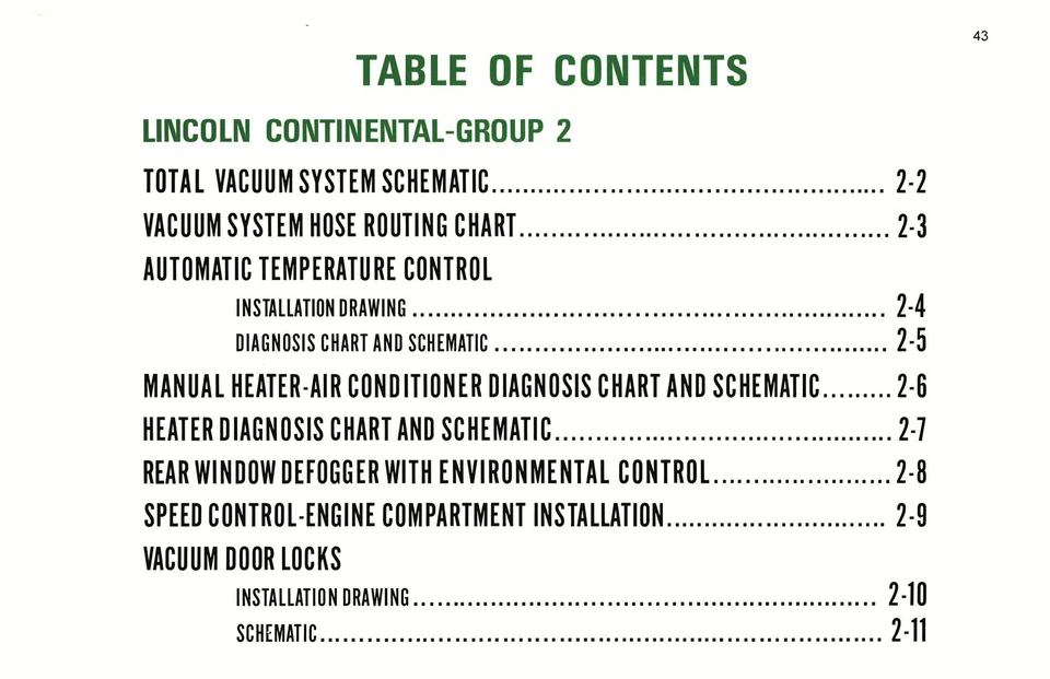 Lincoln and Mark III 1969 cableado y diagramas de vacío manual (color) - 11x17 pulgadas Foto 4 de 4