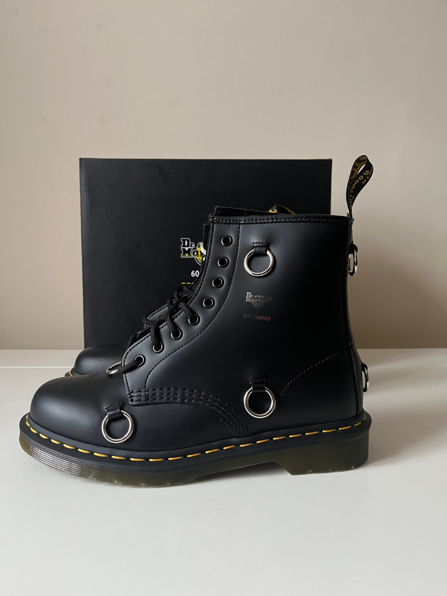 Martens x Raf Simons 1460 Remastered Black UK 11 US 12