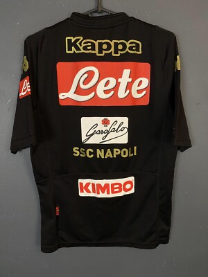 PLAYER ISSUE KAPPA MENS SSC NAPOLI 2016/2017 SOCCER FOOTBALL SHIRT