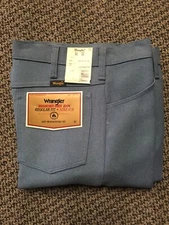 Mens Wrangler Regular Fit, Stretch Boot Jean, Size 30x32, In Heather Blue