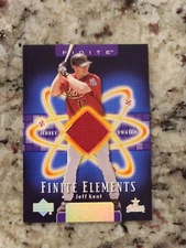 2003 Upper Deck Finite Jeff Kent Elements Game Jersey #JK