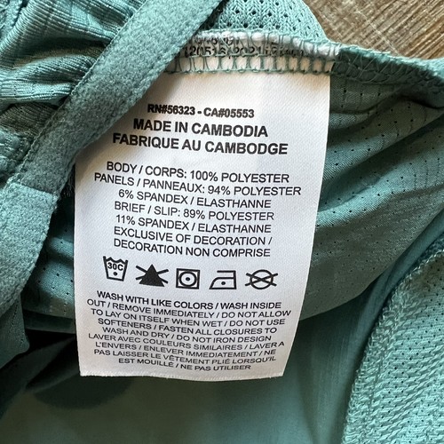 Nike Running Shorts 2XL Mens Stride Dri-FIT 7" Teal Green Brief Lined $55 - Picture 8 of 10