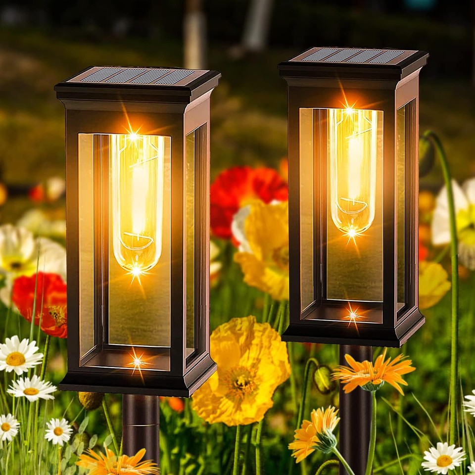 Amzxart Solarlampen für Außen Garten, 8 Stück Solar Gartenleuchten eBay